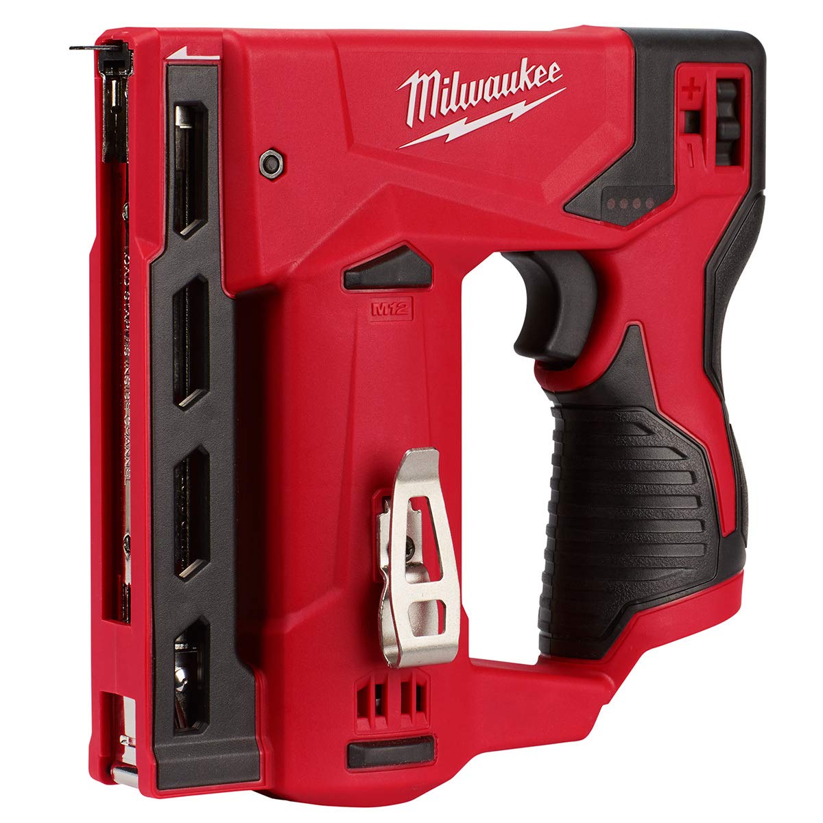 Milwaukee M12 12V Cordless Crown Stapler - Heavy Duty Electric Staple Gun for Upholstery, Carpentry & DIY Projects