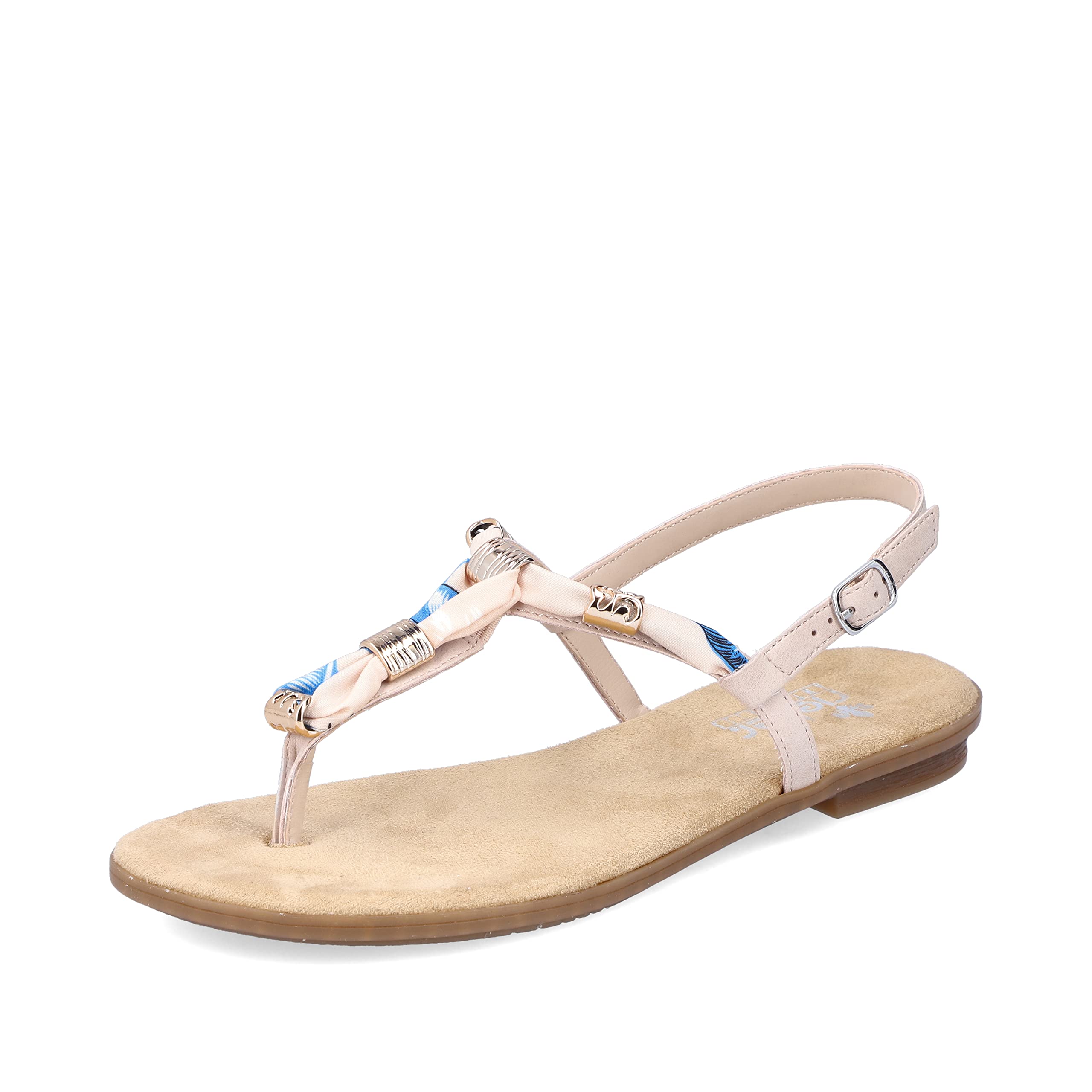Rieker Women's Comfort Sandals 64208 - Lightweight Summer Walking Shoes with Arch Support for Women - Perfect for Beach, Vacation & Casual Outings