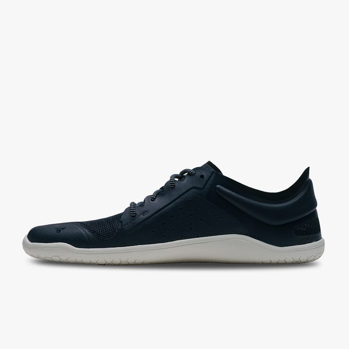 Vivobarefoot Men's Primus Lite III Barefoot Shoes - Navy Blue | Lightweight & Breathable for Running, Gym & Outdoor Activities