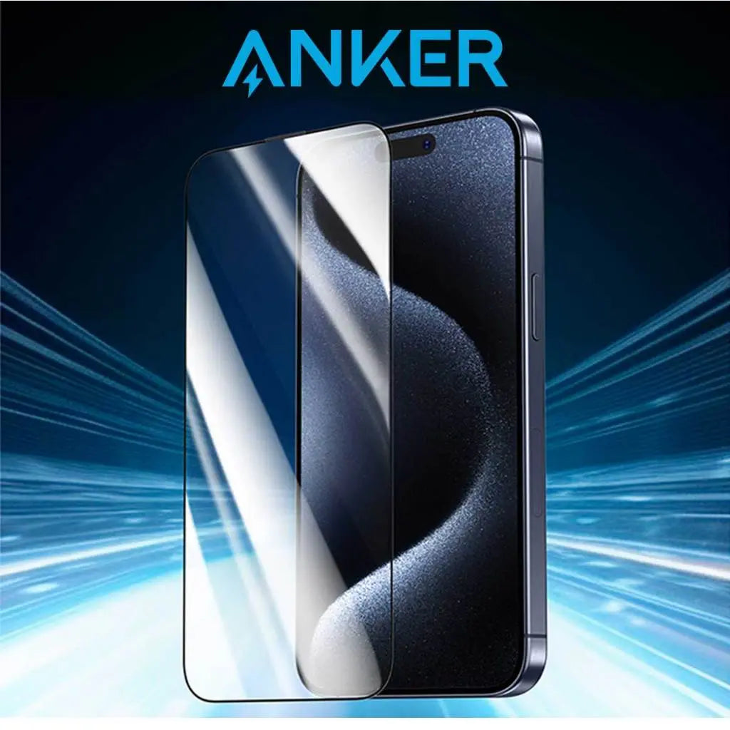 iPhone 15 Plus Tempered Glass Screen Protector [6.7 Inch] - 9H Hardness, HD Clear, Anti-Scratch, Bubble-Free - Perfect for Everyday Use, Gaming & Outdoor Activities