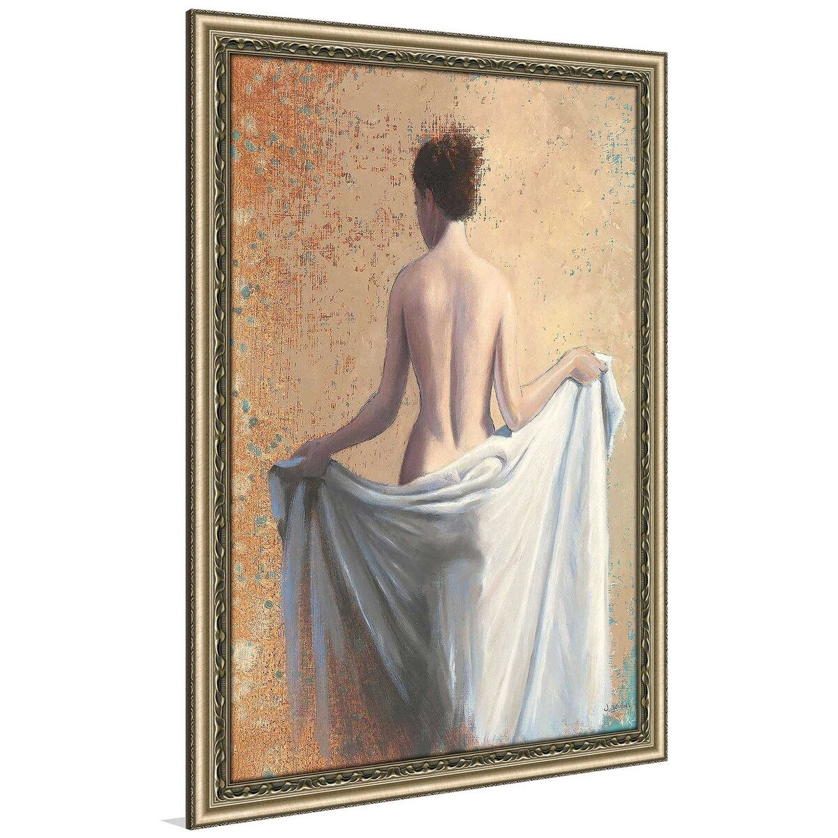James Wiens Aftethe Bath Coral Print on Acrylic - Stunning Wall Art for Bathroom, Living Room & Bedroom Decor