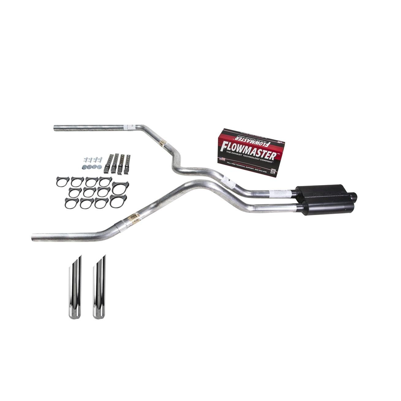 Flowmaster Super 44 Dual Exhaust Kit - 2.5
