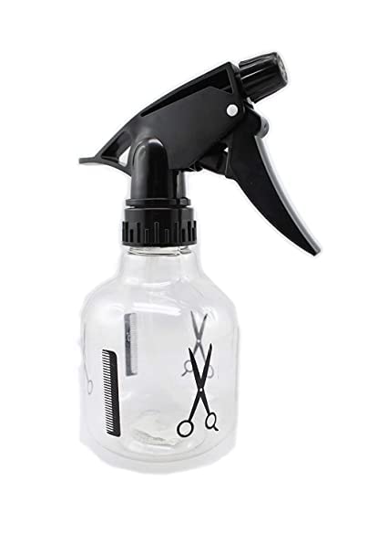 Top Select Professional Hair Cutting Mist Sprayer - Plastic Water Spray Bottle for Barber & Hairdressing Salon Tools (SB-1) | Perfect for Styling, Detangling & Creating Precise Haircuts