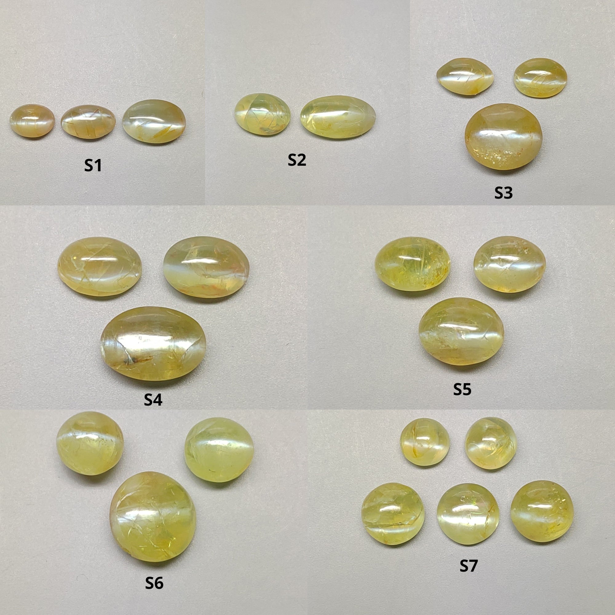 Natural Untreated Chrysoberyl Cat's Eye Gemstone Cabochon - Oval & Round Shapes for Jewelry Making, Healing Crystals & Collectors | Premium Quality Unheated Cat's Eye Stones for Rings, Pendants & Spiritual Healing