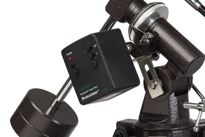 Celestron Motor Drive for AstroMaster & PowerSeeker EQ Telescopes - Model 93514 | Automatic Tracking for Astronomy & Astrophotography | Perfect for Stargazing & Night Sky Observation