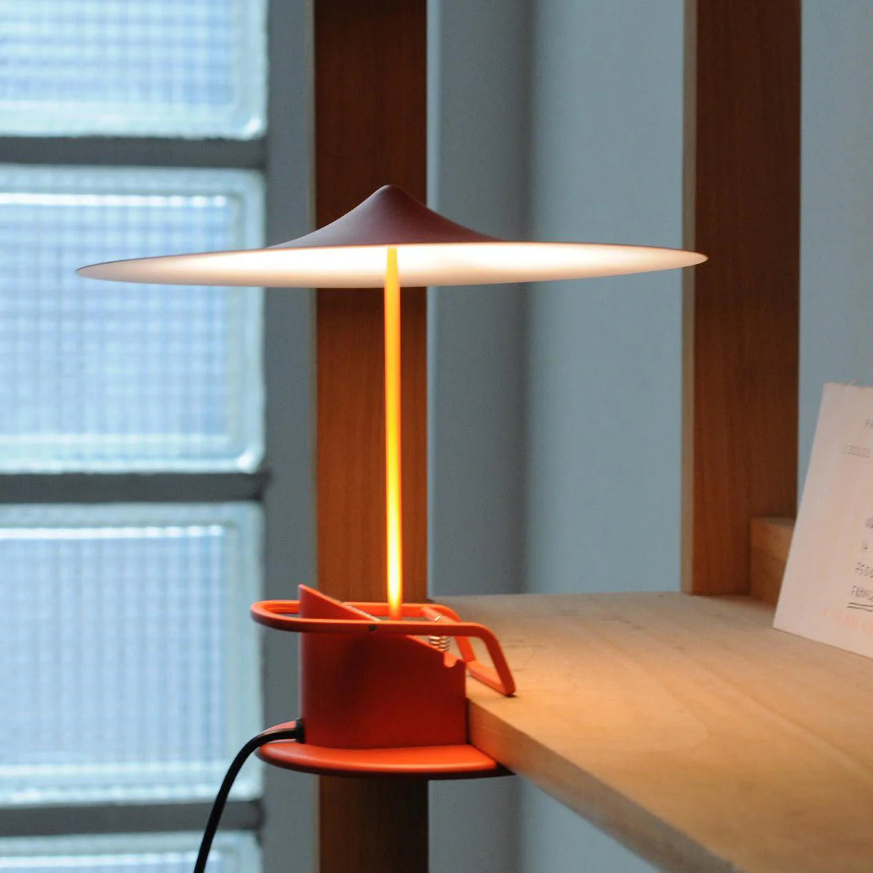 Nordic Style Bedside Table Lamp - Modern Minimalist Nightstand Light for Bedroom, Living Room & Office - Warm White LED Lighting for Cozy Ambiance
