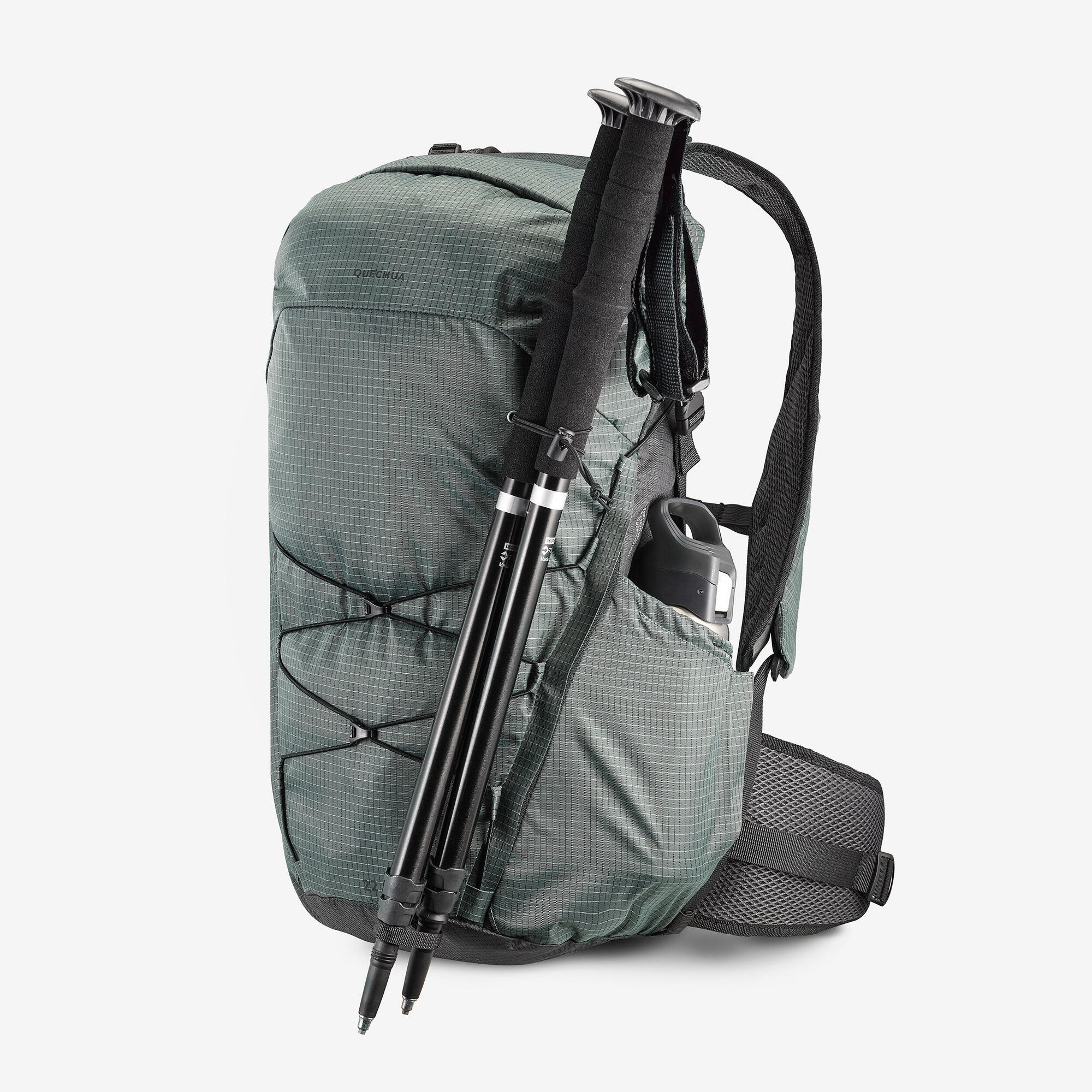 Quechua MH500 22L Lightweight Hiking Backpack - Waterproof Daypack for Outdoor Adventures, Camping & Travel | Perfect for Hiking, Trekking & Daily Commute