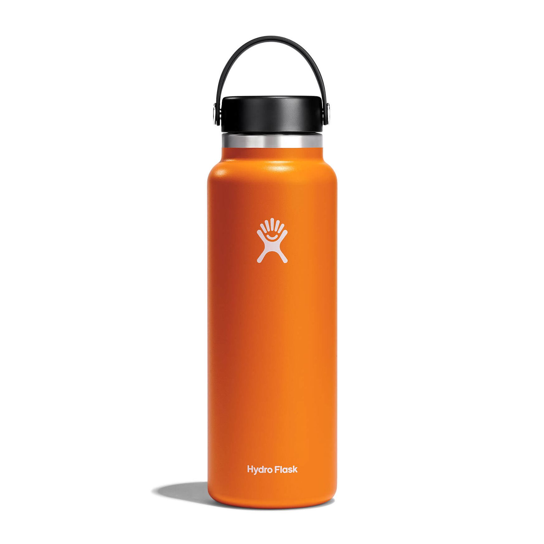 40 oz Wide Mouth Water Bottle with Straw & Handle - Leakproof Stainless Steel Insulated Water Jug for Gym, Hiking & Outdoor Activities - BPA Free Vacuum Flask for Hot & Cold Beverages