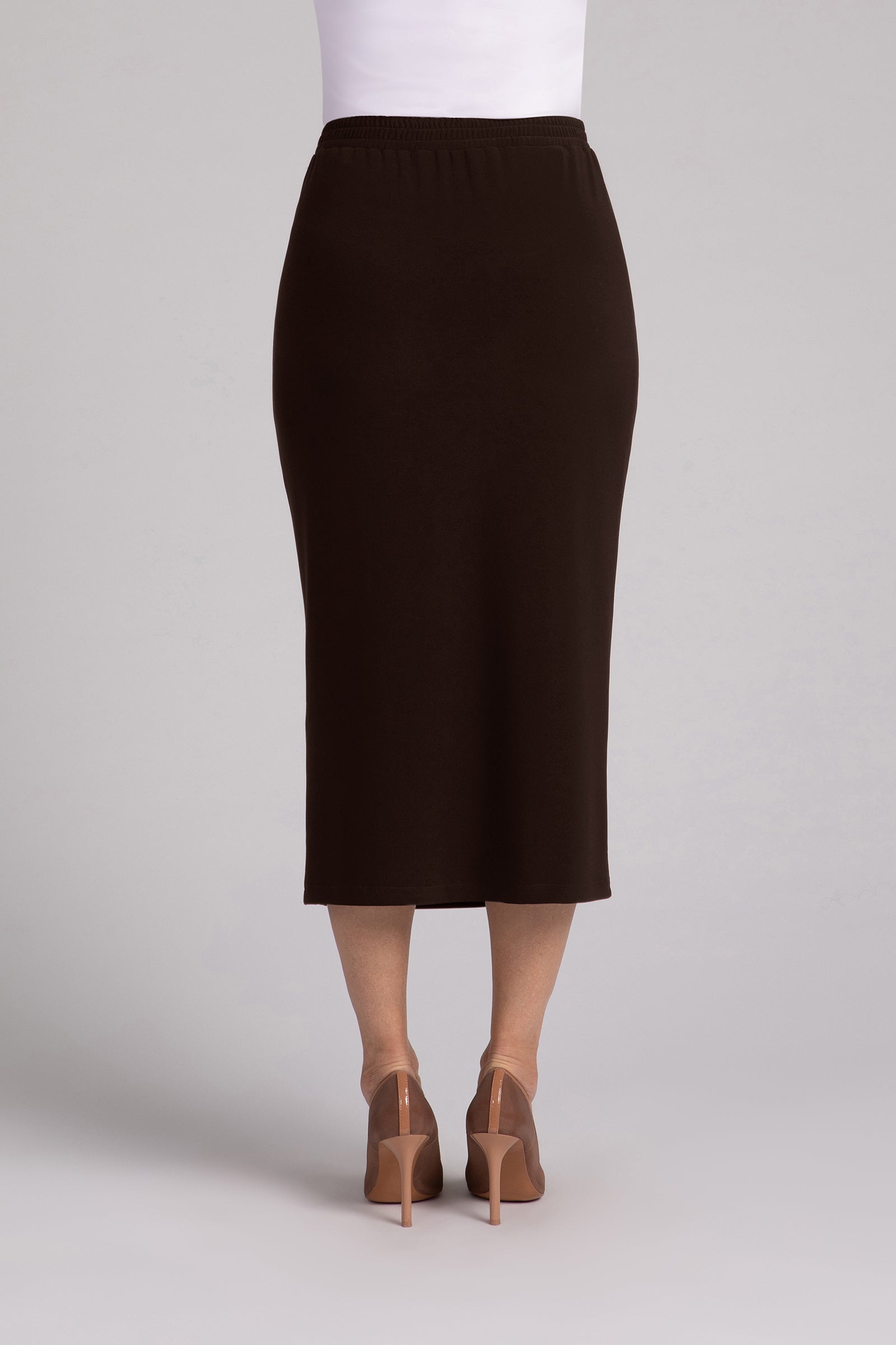 Hepburn Skirt in Chocolate Brown - Vintage-Inspired A-Line Skirt for Women | Perfect for Office, Date Night & Special Occasions