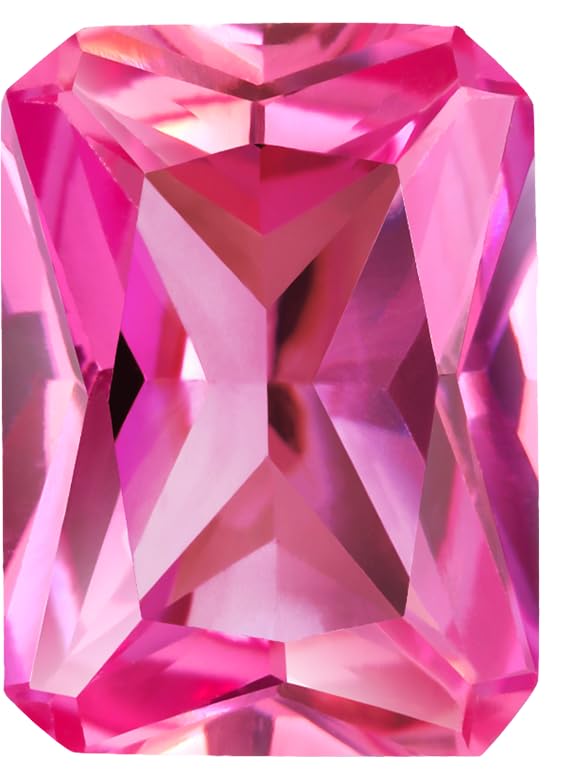 Pink Created Sapphire, September