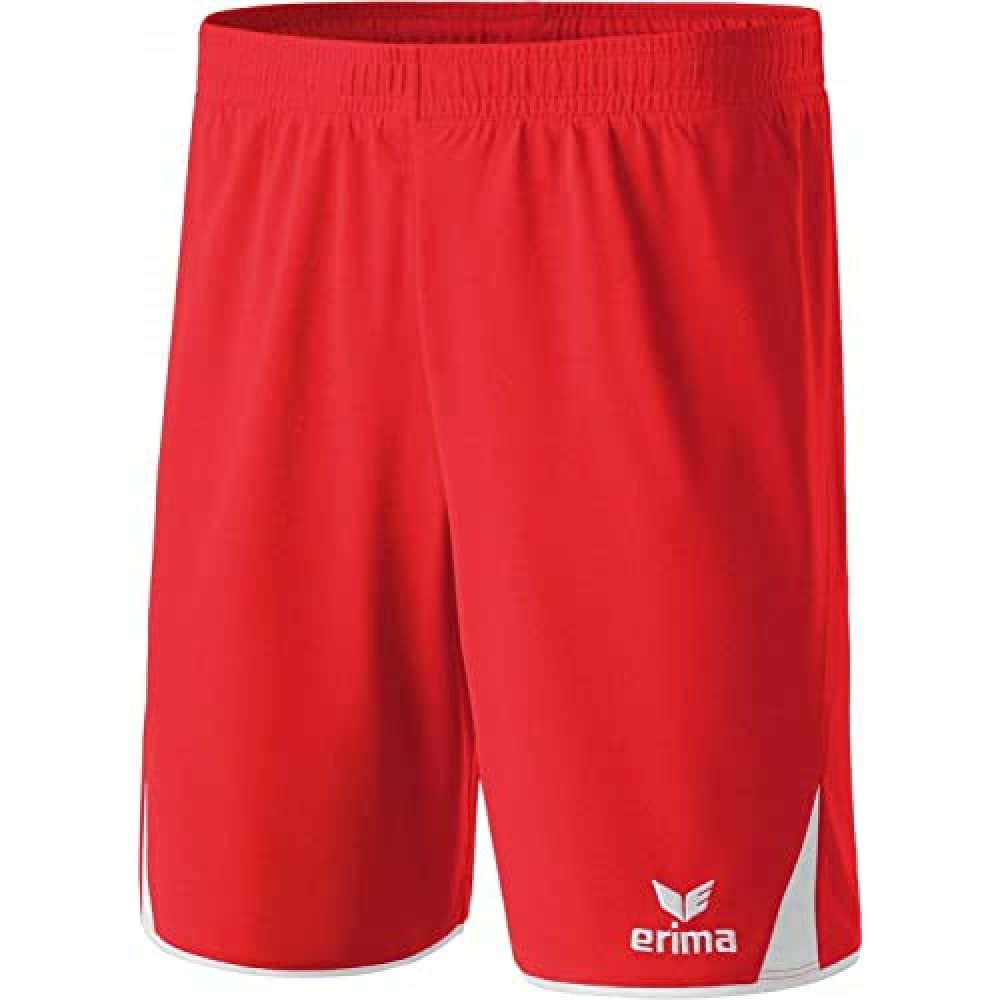 Men's 5-Pocket Cargo Shorts - Medium Size, Red & White Color - Perfect for Summer Outdoor Activities, Hiking, and Casual Wear