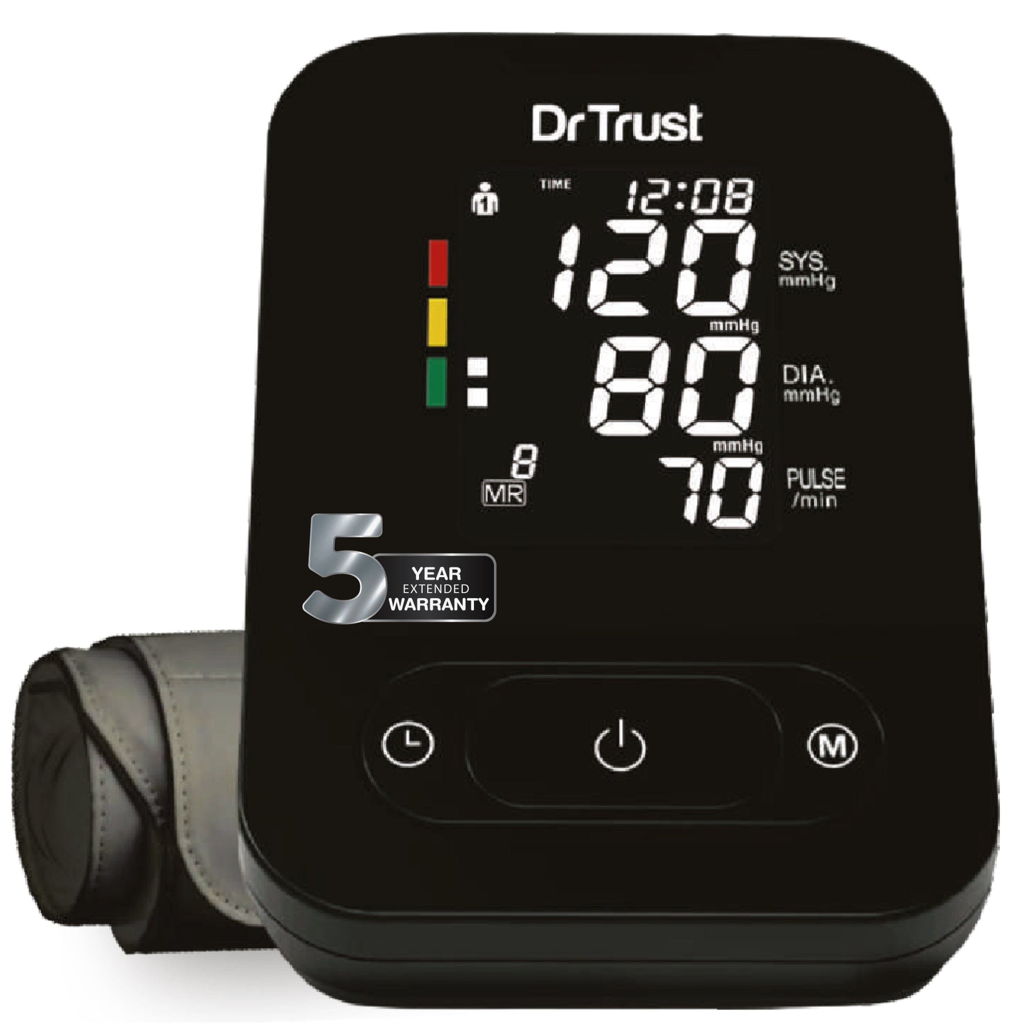 Dr Trust USA Smart Talking & Silent Mode Automatic Digital Blood Pressure Monitor - Accurate BP Machine for Home Use, Travel & Health Monitoring