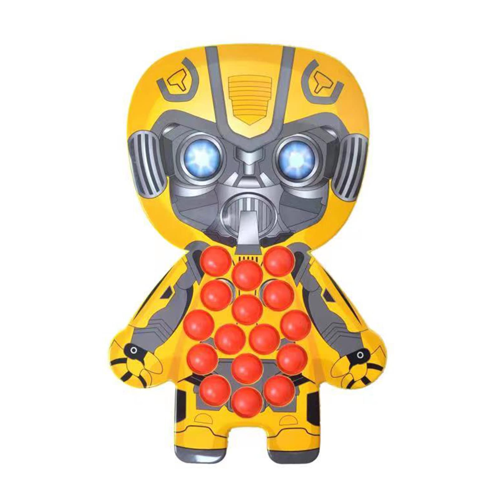 Hoofun Big Push POP Bubble Fidget Sensory Toy for Kids & Adults - Anxiety Relief, Stress Relief, ADHD & Autism Sensory Toys - Fun Bumblebee Design for Home, Office, School & Travel Use