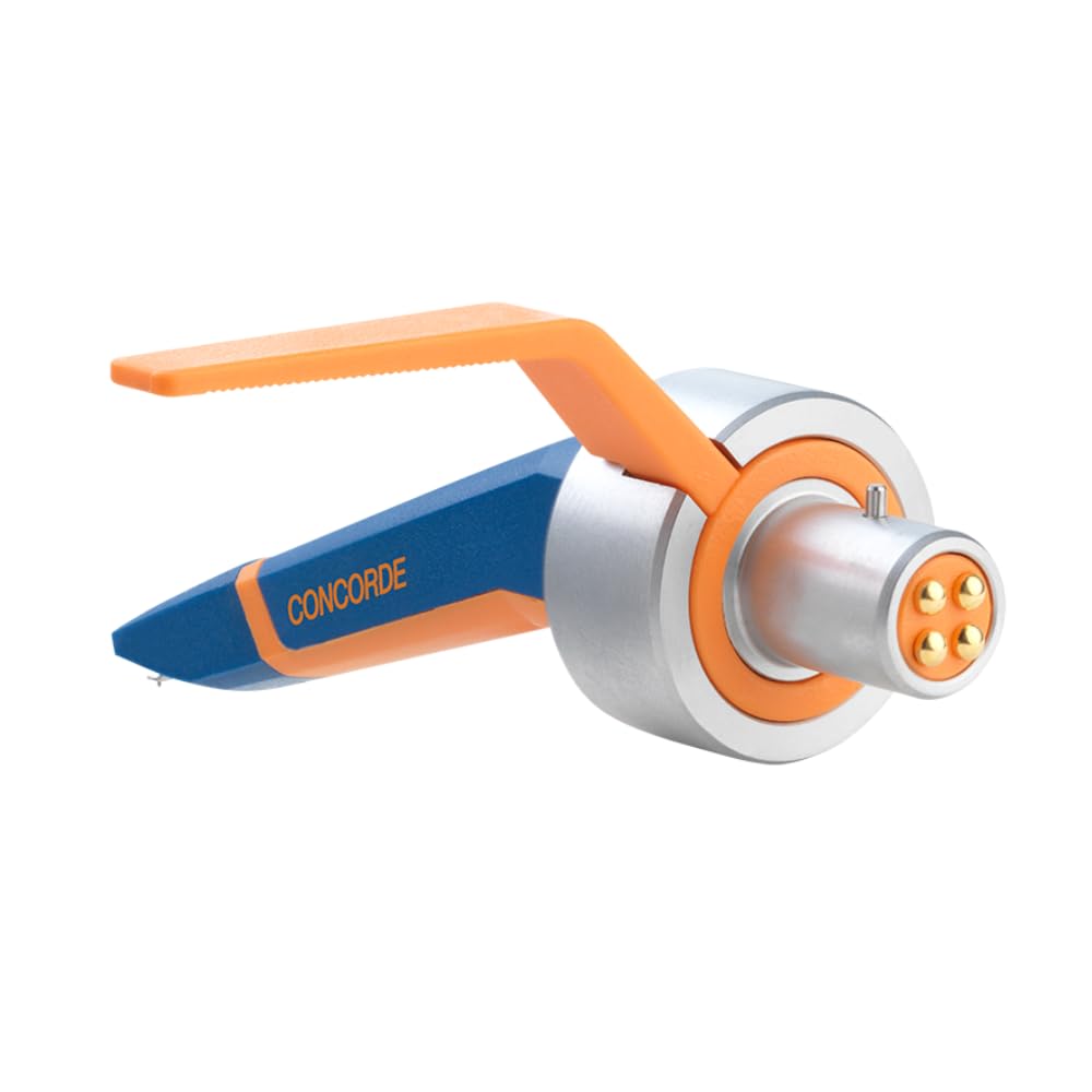Ortofon Concorde MkII DJ CC Twin Cartridges & Stylus Set with Flight Case - Includes Liquid Audio Carbon Fiber Record Brush & Instrument Polishing Cloth - Perfect for Professional DJs, Vinyl Enthusiasts & Home Music Production