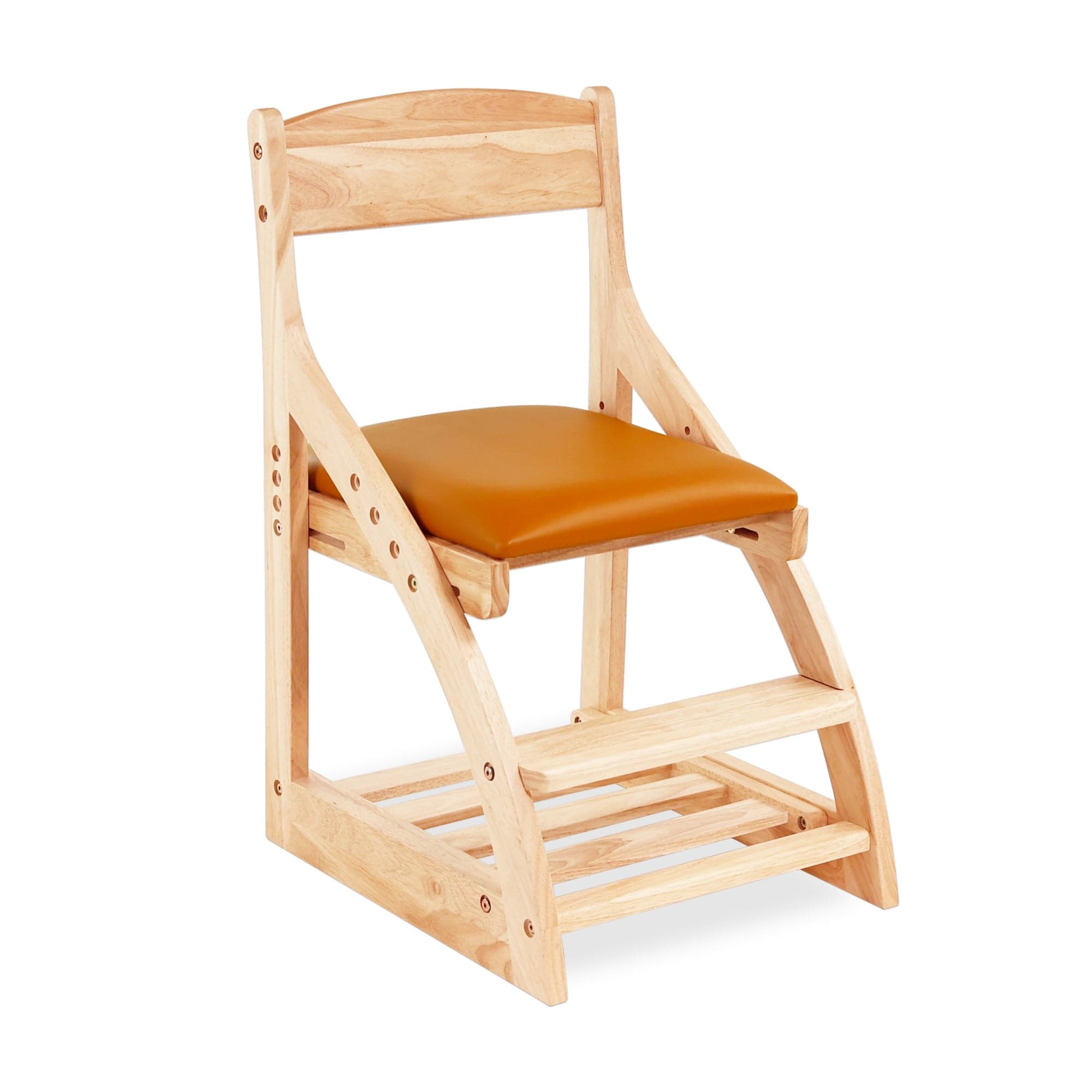 NOVA Adjustable Montessori Kids Dining Chair - Ergonomic Height Adjustable Wooden Chair for Toddlers & Children - Perfect for Home, School & Playroom