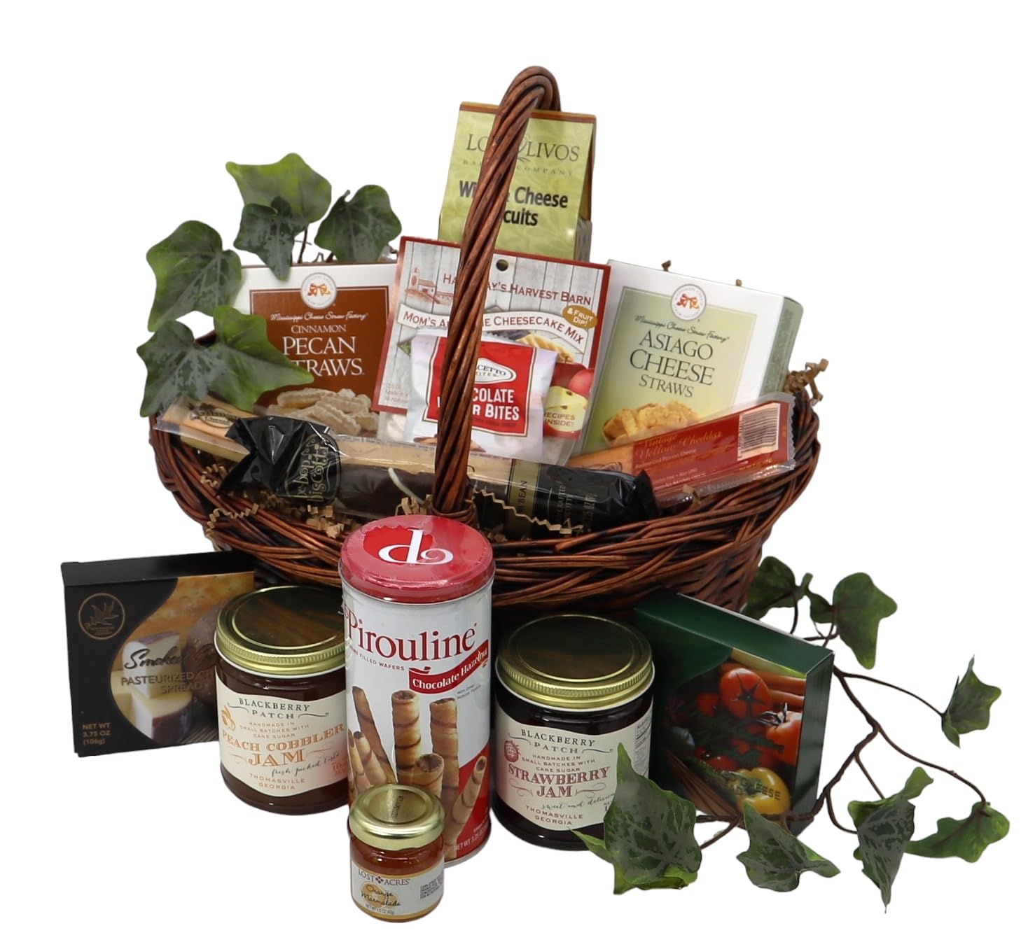 The Country Sampler Gift Basket by Gift Basket Village | Gourmet Food & Snack Assortment | Perfect for Holidays, Corporate Gifts & Housewarming Presents