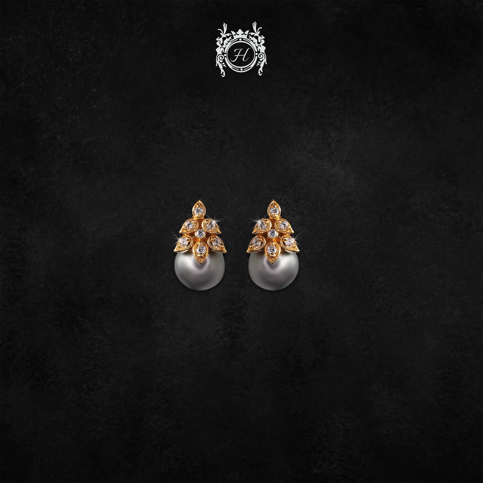 Elegant Grey Pearl Drip Jewelry Set - Perfect for Weddings, Parties & Special Occasions