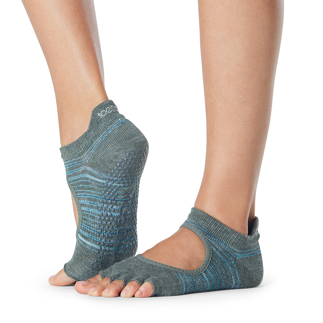 ToeSox Bellarina Grip Socks - Non-Slip Ballet Dance Socks for Women (Fall Collection 2020) - Perfect for Yoga, Pilates, Barre & Dance Classes