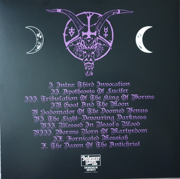 Archgoat - The Light Devouring Darkness (Vinyl LP Album, Reissue, Purple) NM/Mint Condition | Limited Edition Black Metal Record for Collectors & Music Enthusiasts | Perfect for Dark Music Collections & Vinyl Displays