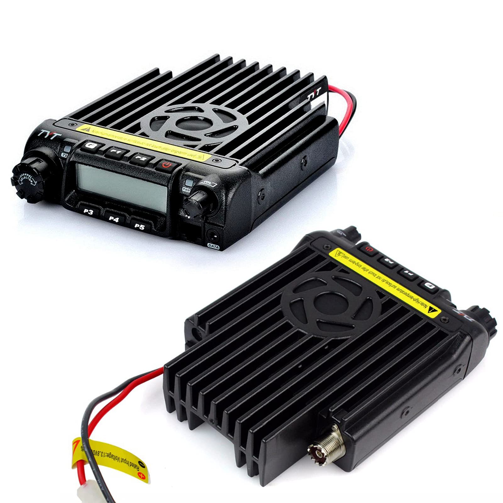 TYTTH-9000D 60W VHF 2M 146MHz Ham Radio Mobile Transceiver - 2 Way Radio with USB Programming Cable (Black) | Perfect for Emergency Communication, Trucking & Off-Road Adventures