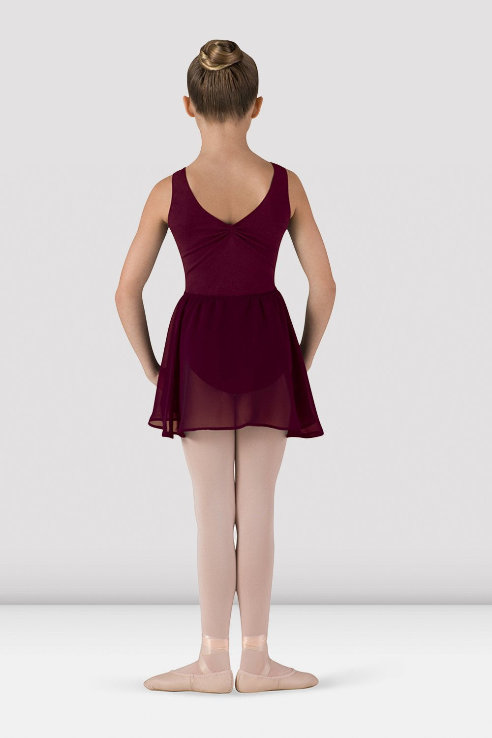 Girls Ballet Skirt with Stretchy Waistband - Soft & Comfortable Dance Skirt for Ballet, Barre, Dance Class & Performance
