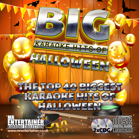 Mr Entertainer Big Karaoke Hits of Halloween - Best Halloween Party Songs for Karaoke Nights, Family Gatherings & Spooky Celebrations