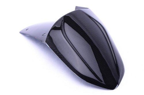 Bestem CBMV-F312-HGR Black Carbon Fiber Rear Hugger for Motorcycle - High-Quality Fender Guard for Sport Bikes, Dirt Bikes & Street Bikes - Perfect for Racing, Off-Road & Daily Commuting