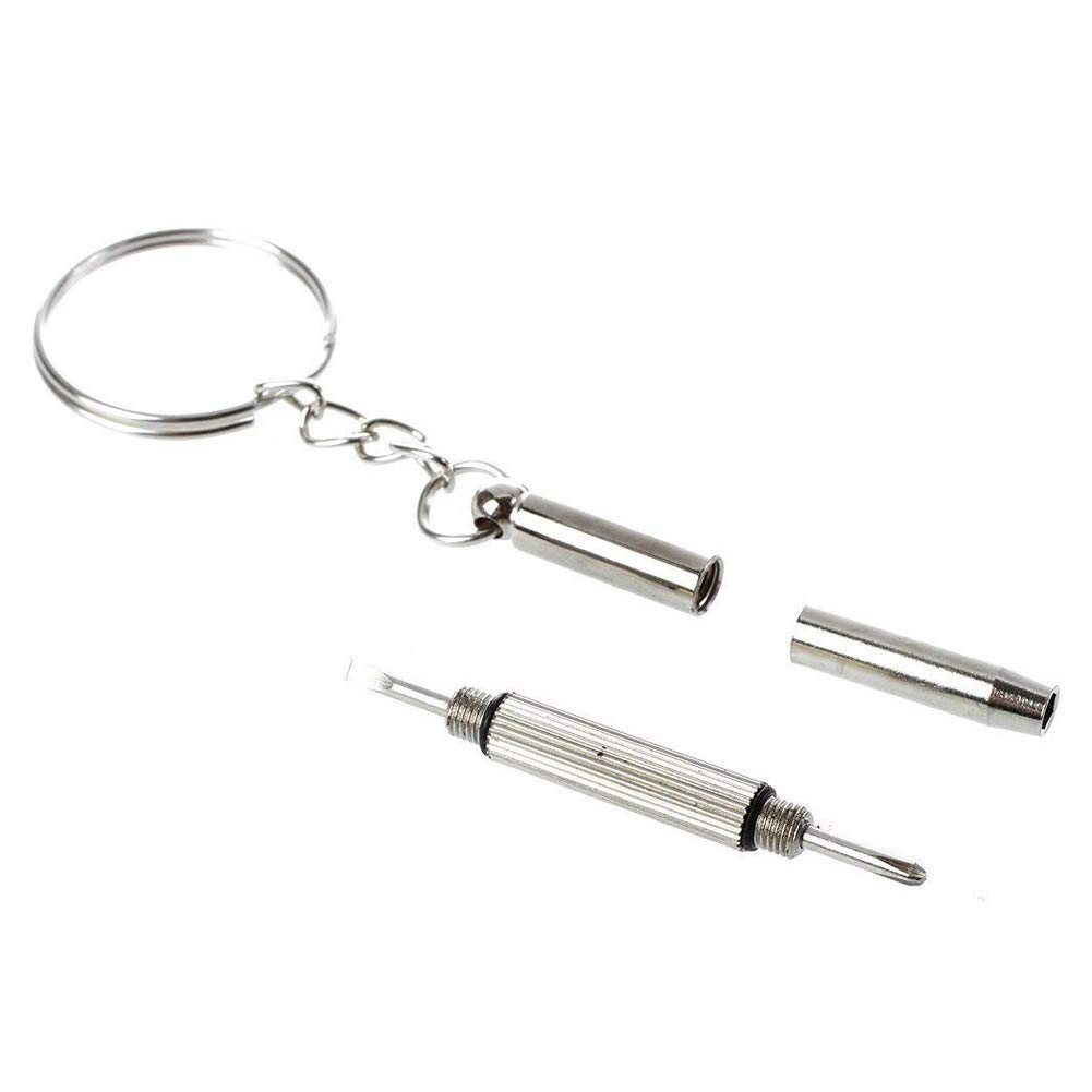 Premium U-M PULABO Mini Screwdriver Set for Eyeglass & Sunglass Repair - Compact Precision Tools for Jewelry, Watches & Electronics Fixing at Home or Travel