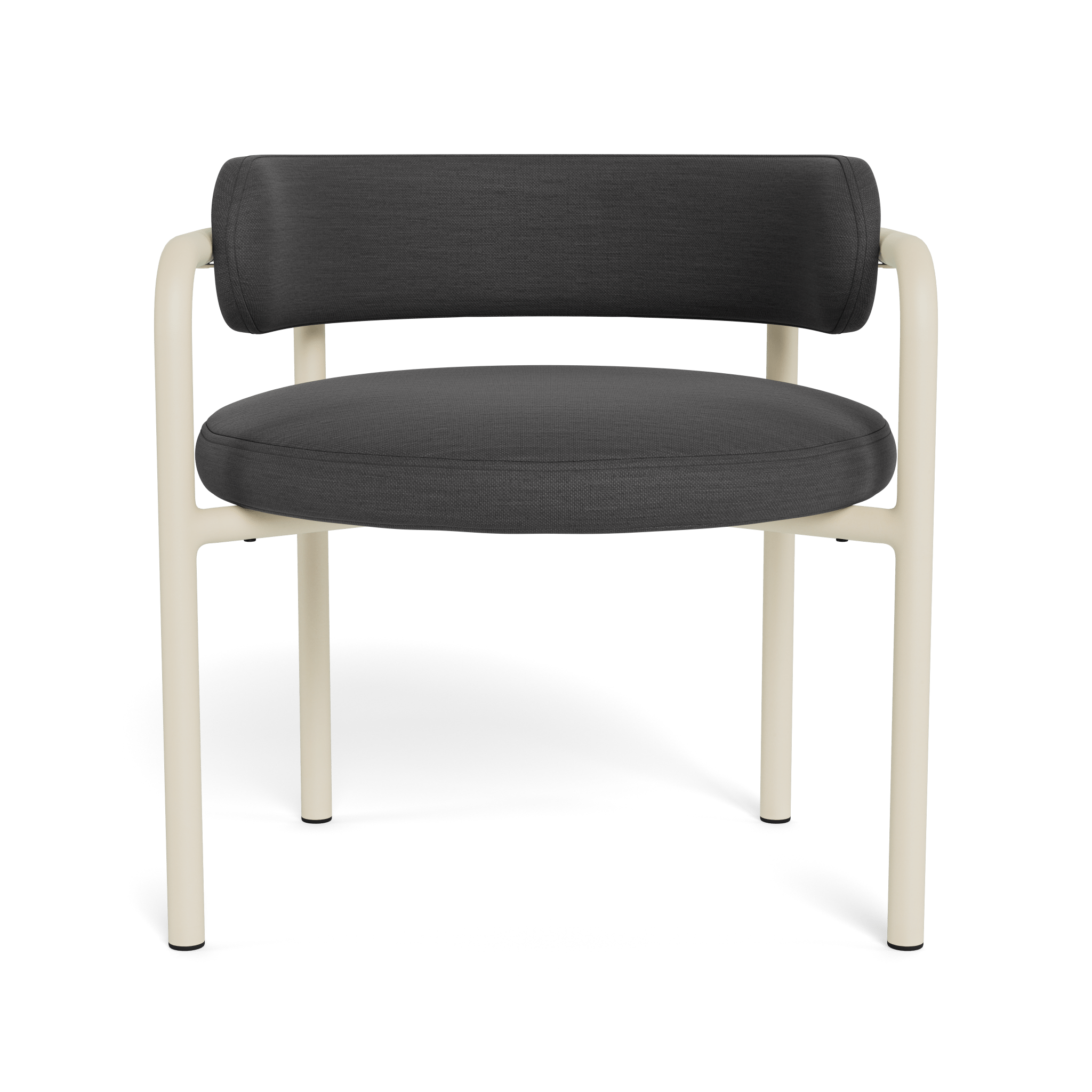 Porto Aluminum Club Chair - Lightweight Outdoor Patio Furniture for Garden, Poolside & Deck - Modern All-Weather Lounge Chair with Cushion (Optional) - Perfect for Relaxing, Sunbathing & Entertaining Guests