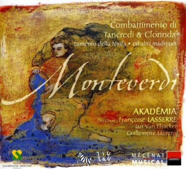 Monteverdi Combattimento Di Tancredi Akademia CD | Classical Music Collection | Perfect for Opera Lovers & Music Enthusiasts