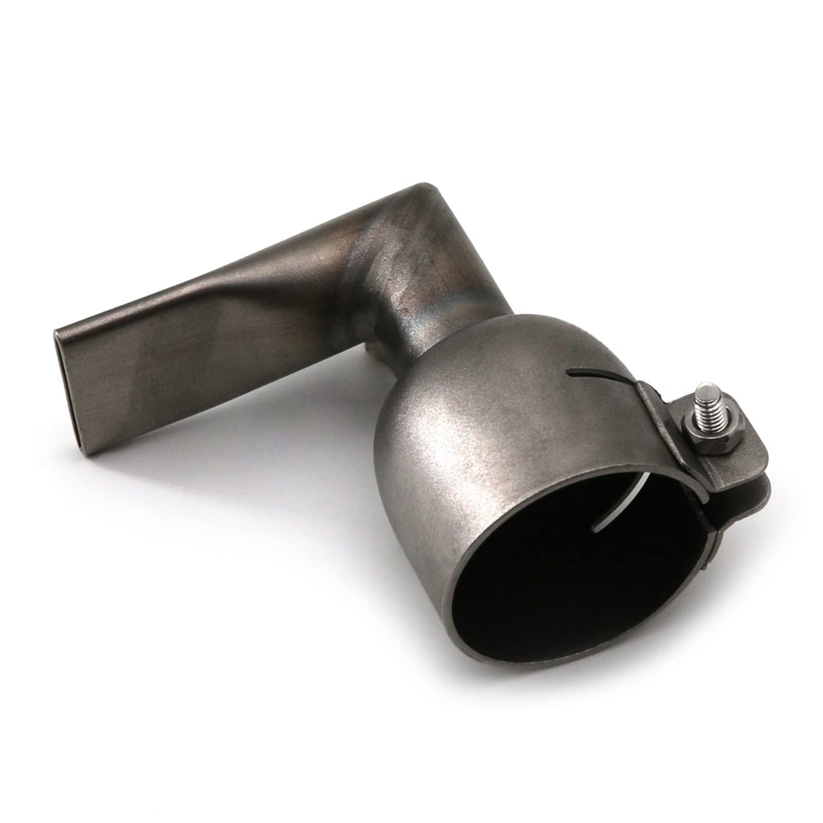 20mm 90 Degree Angled Welding Nozzle Tip - Stainless Steel Flat Nozzle for HLTE Heat Guns | Perfect for Precision Welding, DIY Projects & Automotive Repairs