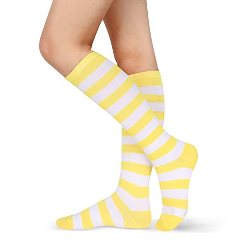 White and Yellow Stripe