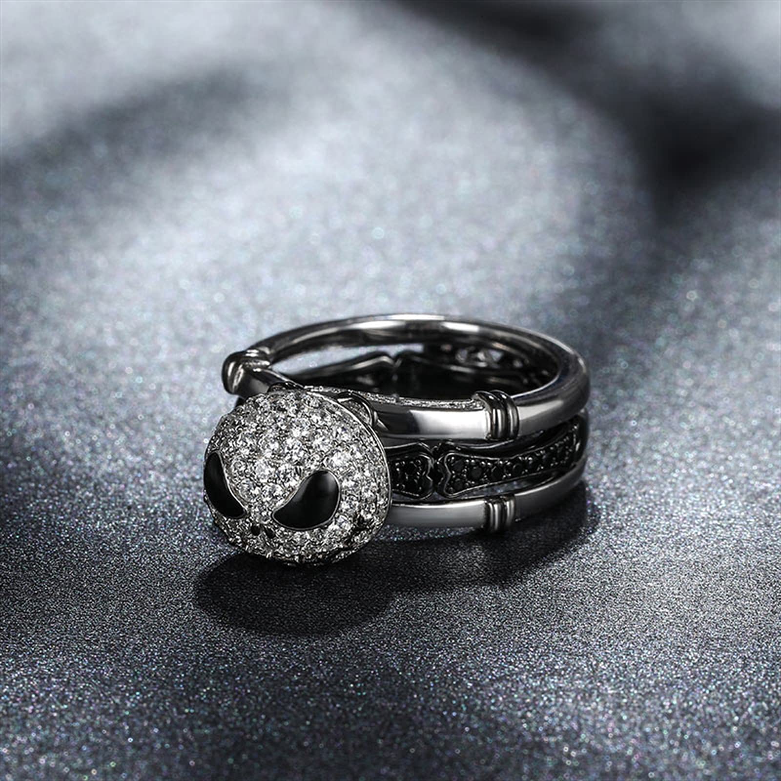 Jeulia Romantic Soul Knot Sterling Silver Interchangeable Ring Set for Women - Wedding, Engagement, Anniversary, Valentine's Day Gift for Wife & Girlfriend with Jewelry Box - Perfect for Date Nights & Special Occasions