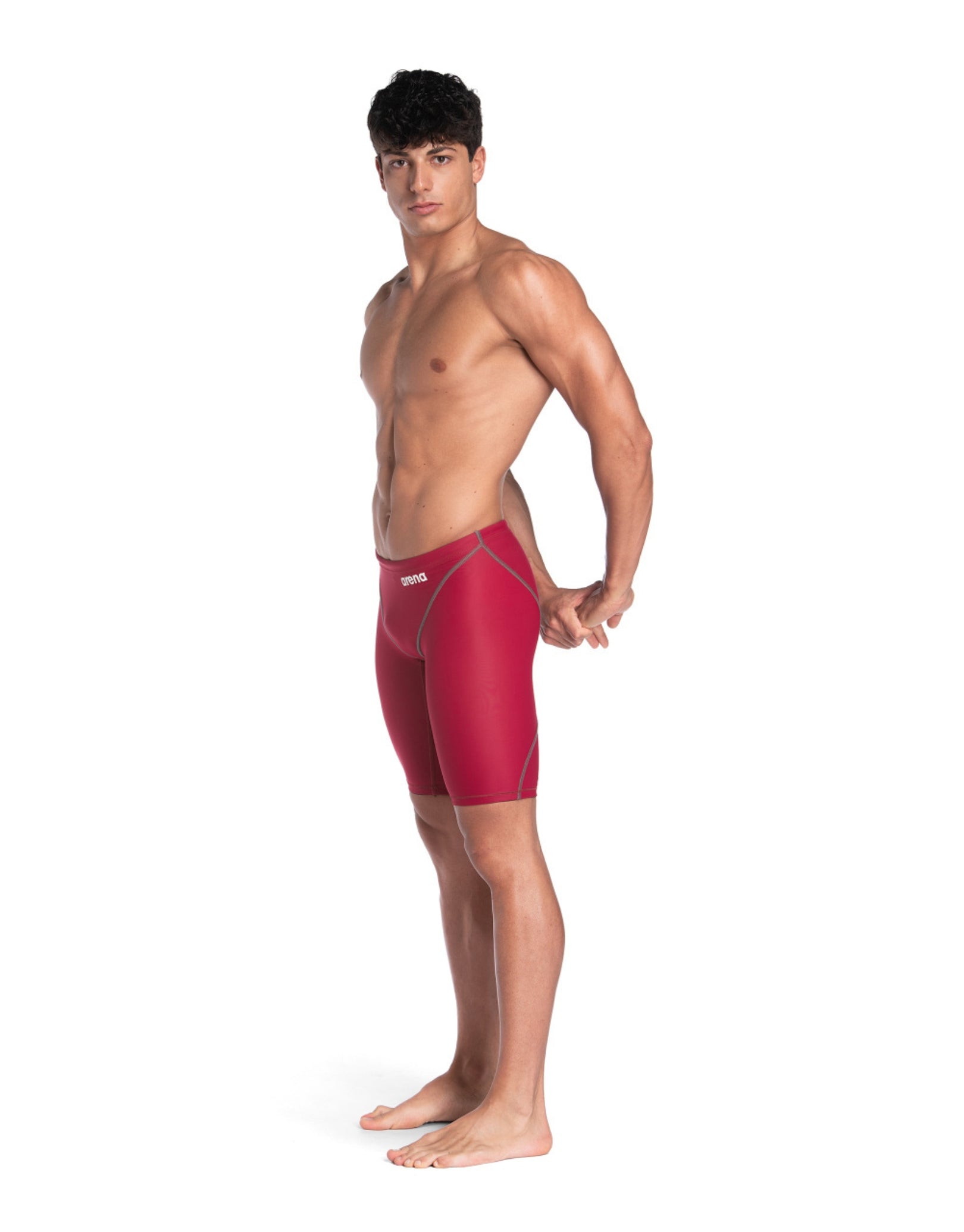 Powerskin ST NEXT Jammer Deep Red - High Performance Competition Swimsuit for Professional Swimmers - Perfect for Training, Racing, and Water Sports
