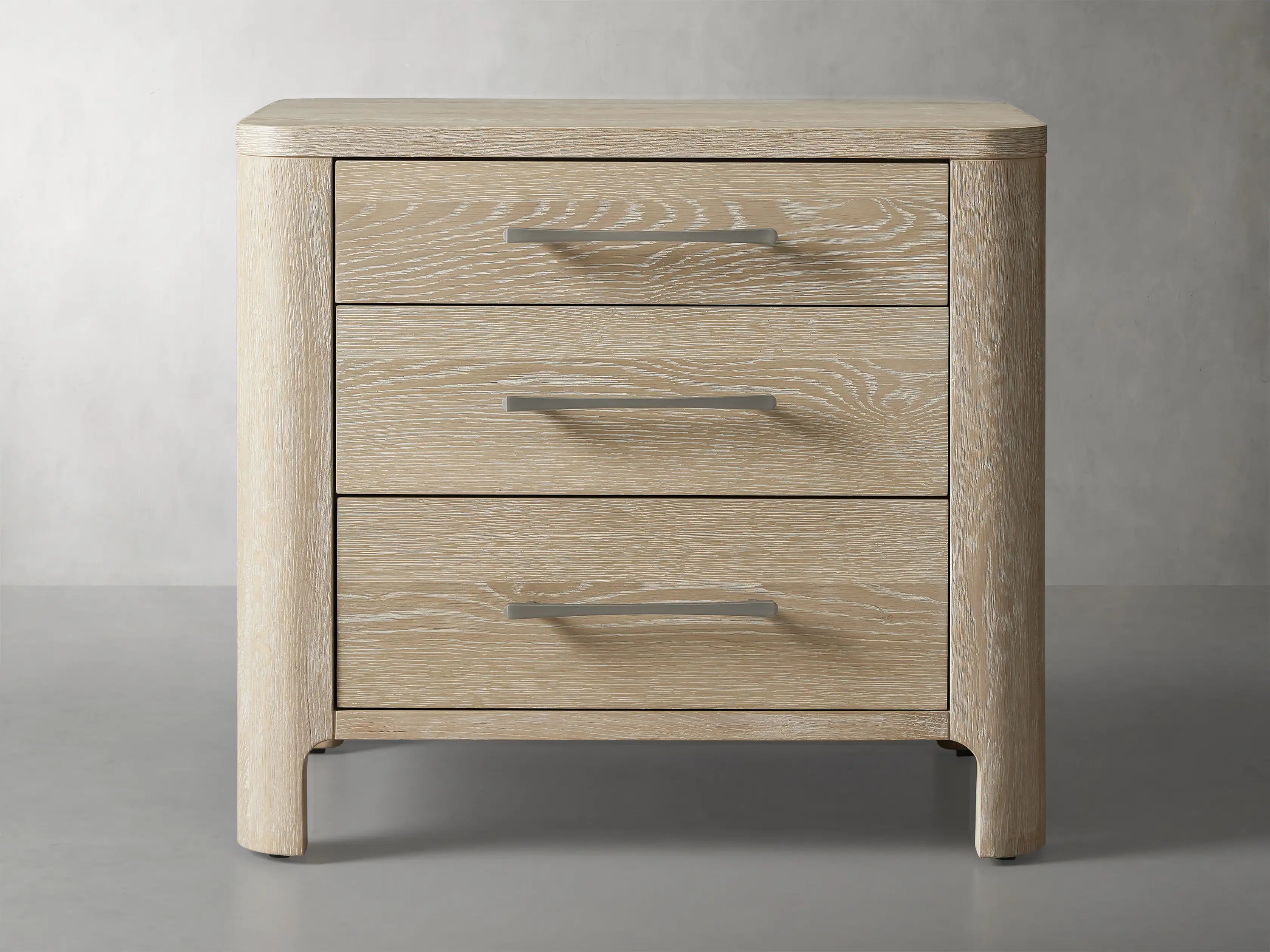 Callie Closed Nightstand - Modern Bedside Table with Storage Drawer for Bedroom, Living Room & Office - Compact Nightstand with Solid Wood Construction & Sleek Design