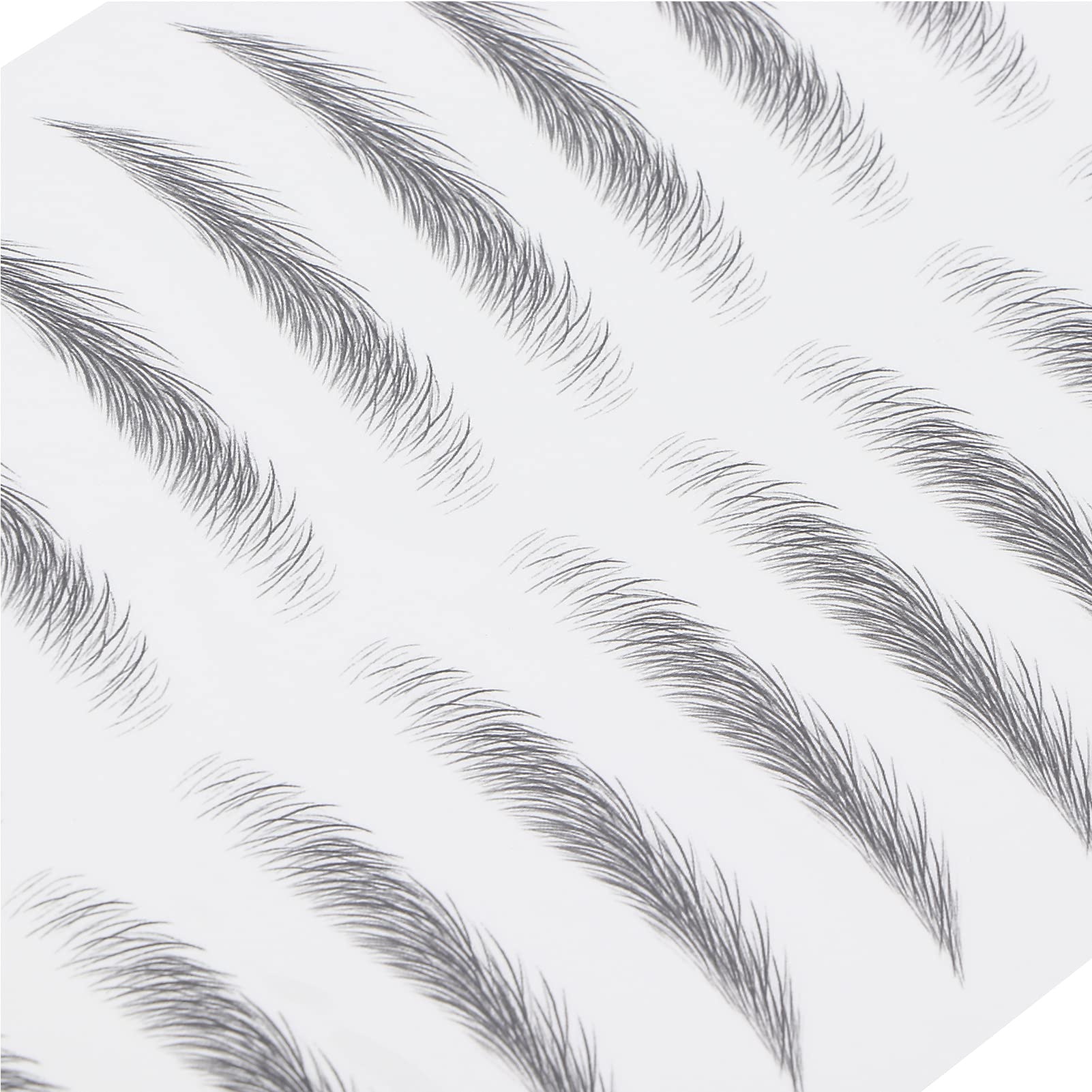 Long Lasting Eyebrow Tattoo Stickers - Waterproof & Smudge-Proof Temporary Eyebrow Transfers for Women (Black-05) | Perfect for Daily Makeup, Cosplay, and Special Occasions