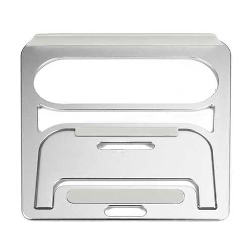 Premium Aluminum Alloy Laptop Stand for 10-15 Inch Notebooks & Tablets - Adjustable Ergonomic Riser for Home, Office & Travel Use