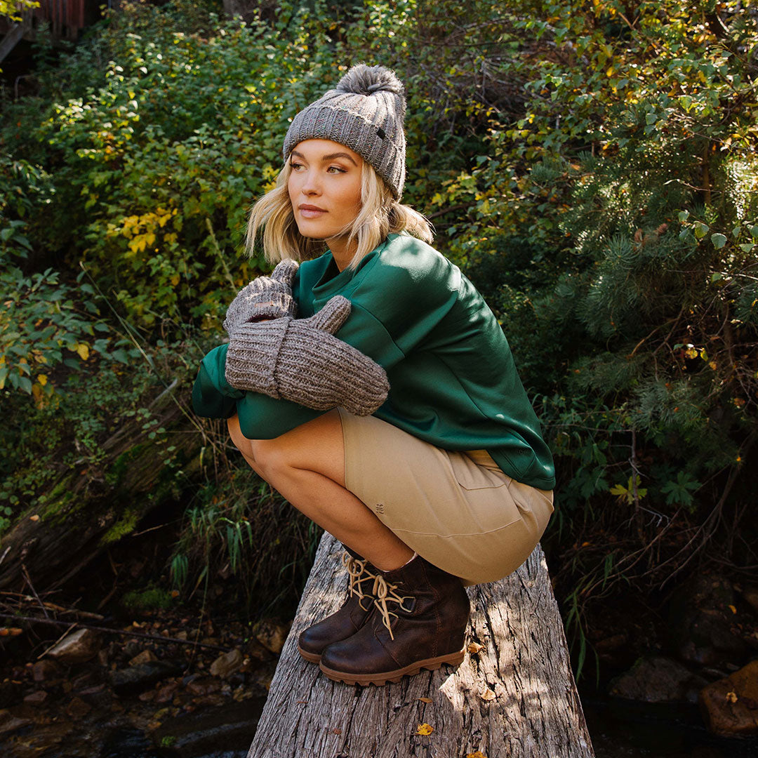 Brighton Women's Emerald Green Pullover Sweater - Cozy Knit Casual Wear for Fall & Winter | Perfect for Office, Travel & Outdoor Activities