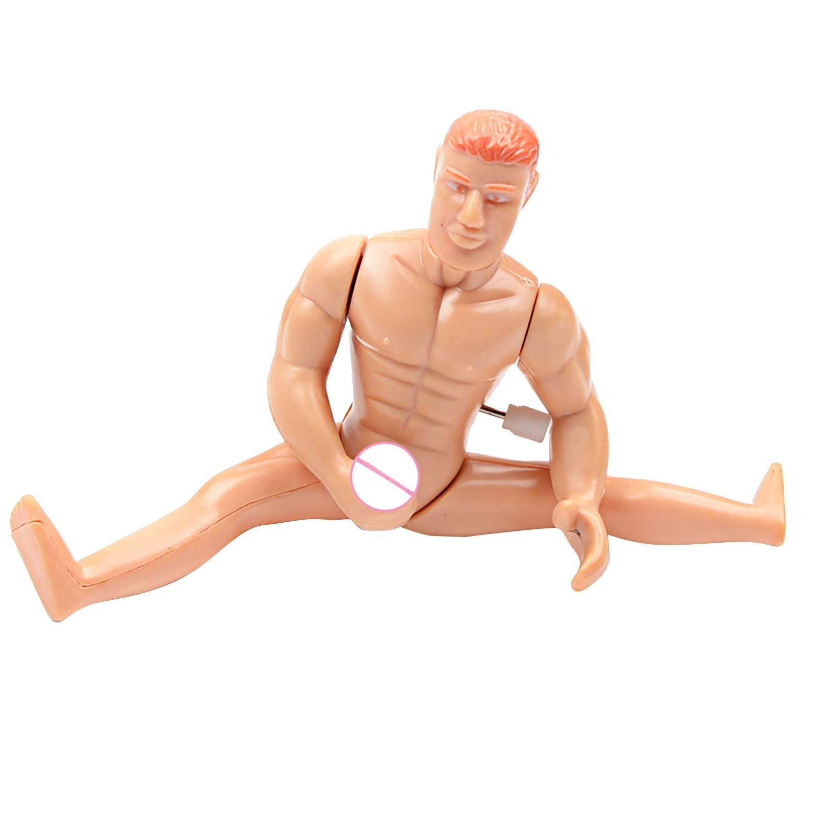 Funny Wind Up Toys - Novelty Masturbating Man Gag Gift for Adults, Unique Creative Spoof Toys & Party Supplies, Perfect Birthday Gifts (Beige, 1PC) - Great for Office Pranks, Bachelor Parties & Icebreaker Games