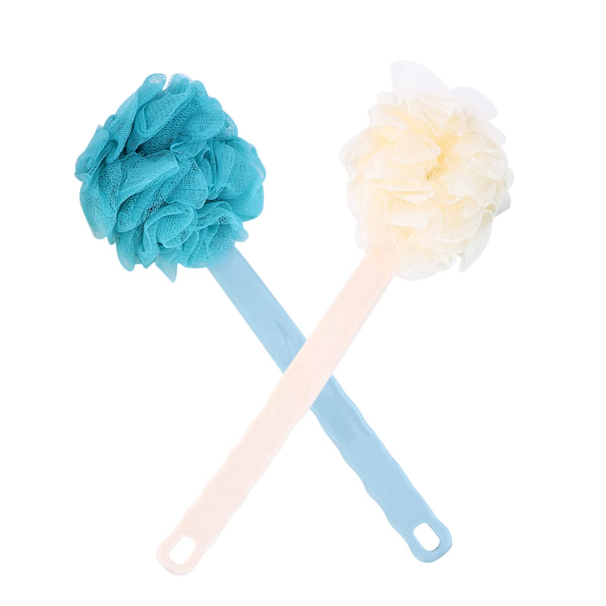 Beavorty 2-Pack Exfoliating Body Brush with Soft Bristles - Gentle Skin Scrubber for Shower & Bath, Dry Brushing & Spa Treatments - Improve Circulation & Remove Dead Skin Cells