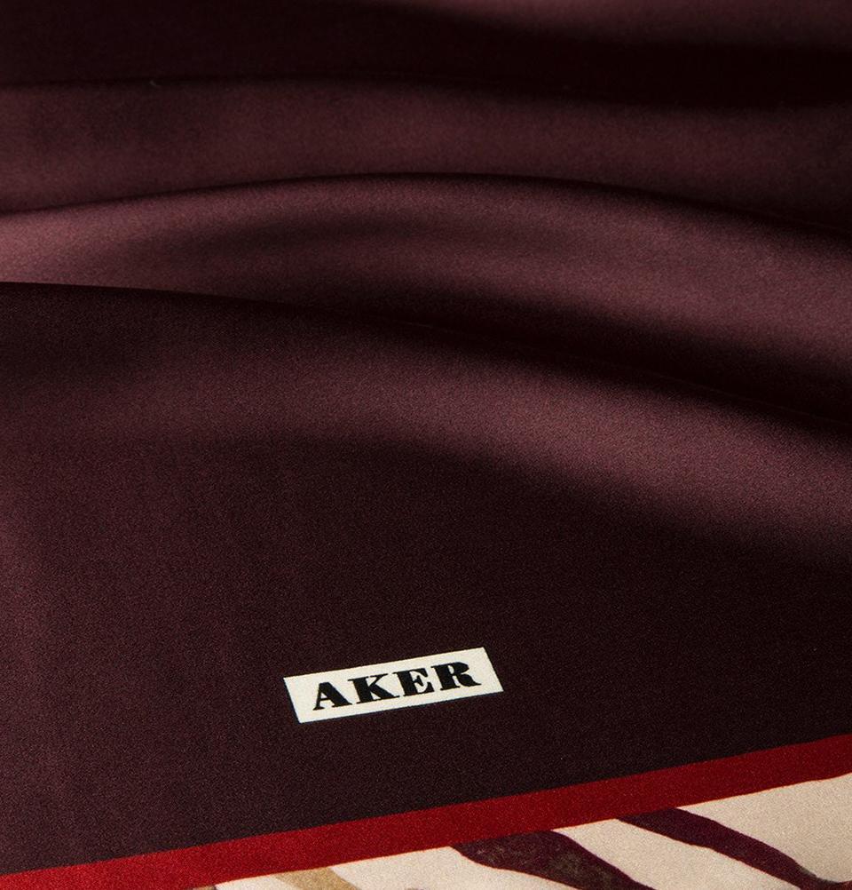 Aker Turkish Silk Hijab Scarf - Premium Soft Shawl Wrap for Women, Fall 2017 Collection #7117 341 - Perfect for Prayer, Modest Fashion & Special Occasions