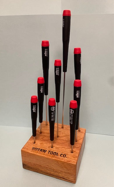 Premium Magnetic Screwdriver Stand - Heavy Duty Tool Organizer for Workshop & Garage - Durable Steel Construction for Secure Storage - Perfect for DIY, Auto Repair & Home Improvement Projects