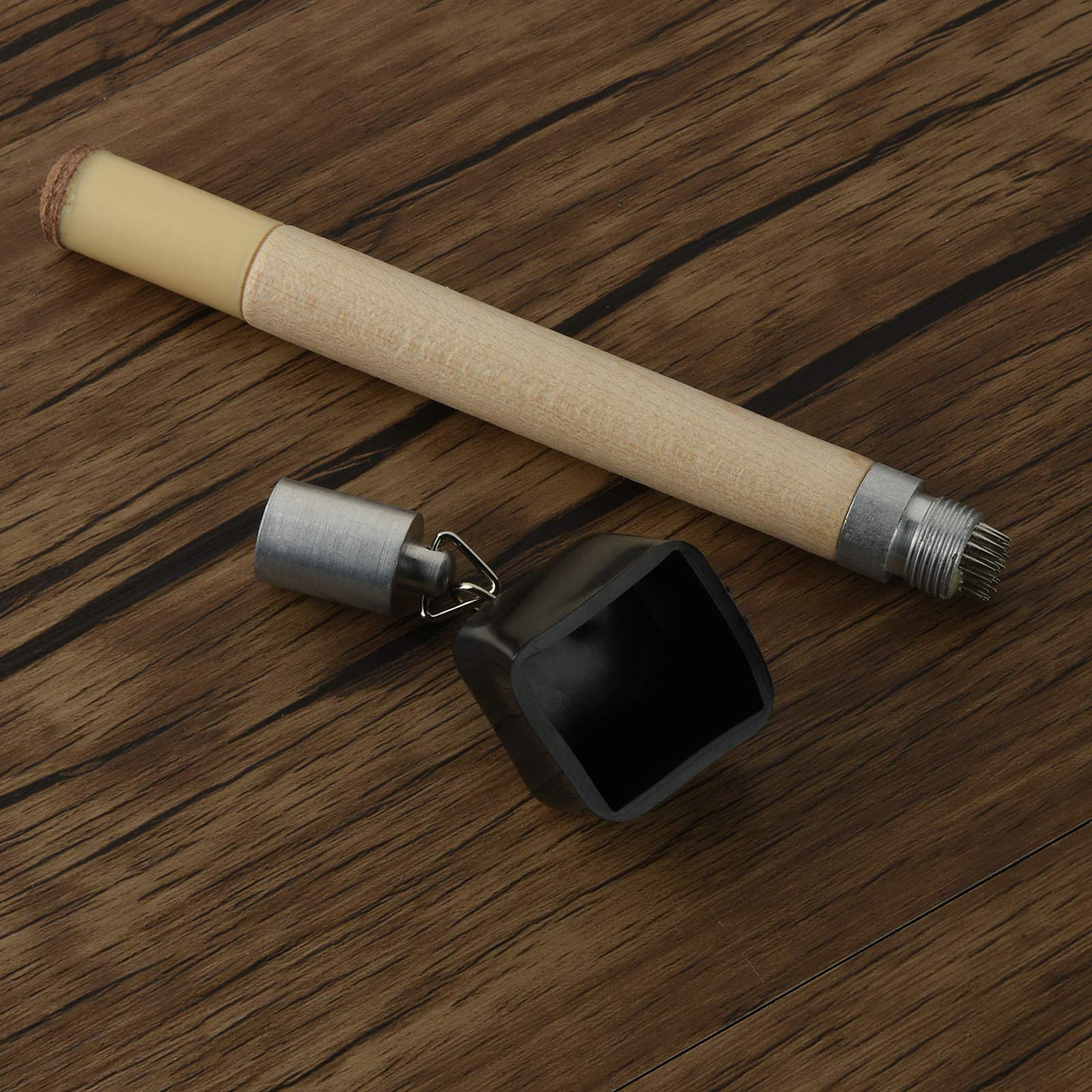 Premium 2-in-1 Portable Billiard Cue Chalk Holder & Tip Pricker Tool - Snooker Pool Accessories for Professional Players & Home Game Rooms - Perfect for Bar Tables, Tournament Play & Practice Sessions