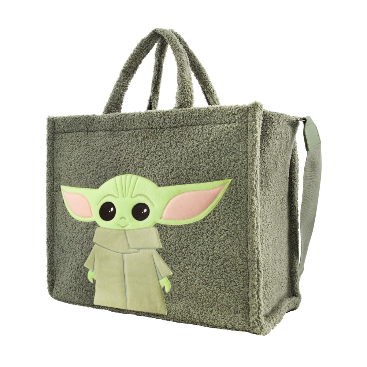 Star Wars Grogu The Child Travel Tote Bag - Lightweight Durable Grogu Tote for Shopping, Beach & Daily Use - Perfect for Star Wars Fans & Disney Gifts
