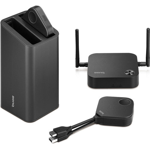 BenQ WDC10 Wireless HDMI Presentation System - Plug & Play, Full HD 1080p, Low Latency for Business Meetings, Classrooms & Home Theater