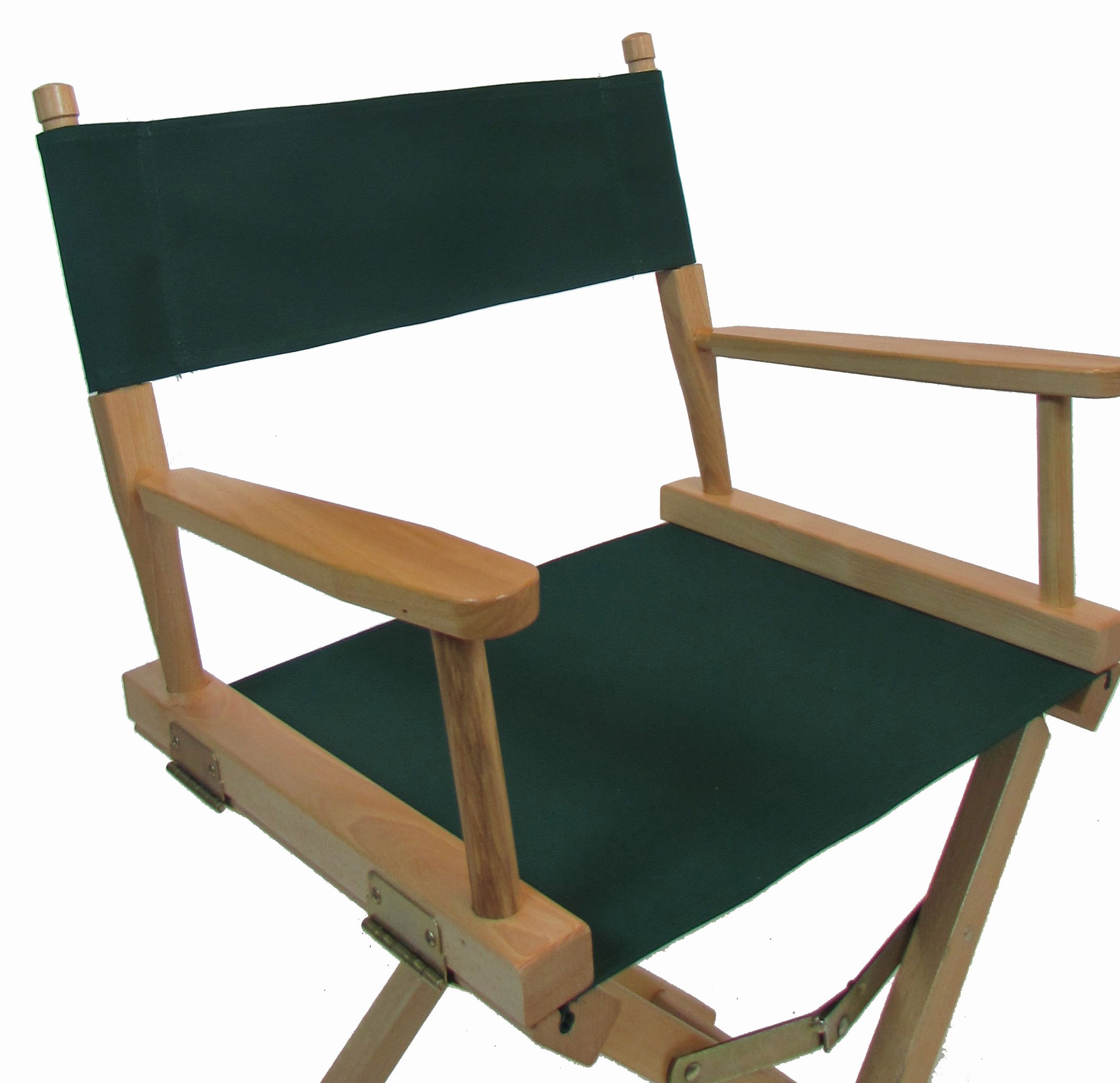 Sunbrella® Replacement Cover for Directors Chair - Round Stick Style in Forest Green | Durable Outdoor Furniture Slipcover for Patio, Beach, and Poolside Use