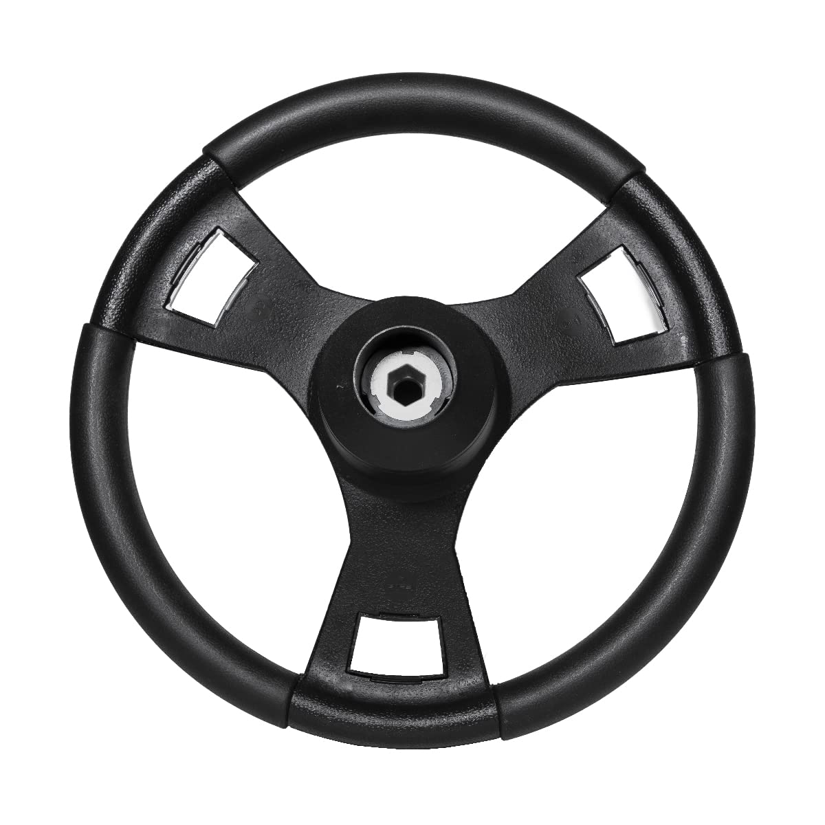 Gussi Italia Model 13 Carbon Fiber Golf Cart Steering Wheel - Compatible with Yamaha G16 to Drive2 Golf Carts | Premium Replacement Part for Enhanced Control & Comfort | Perfect for Golf Courses, Resorts & Private Communities