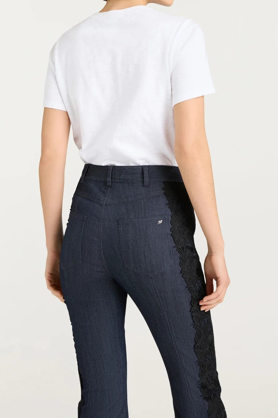 Cinq A Sept Textured Je T'aime Tee - Women's French-Inspired Graphic T-Shirt | Casual Chic Top for Date Night & Weekend Outfits