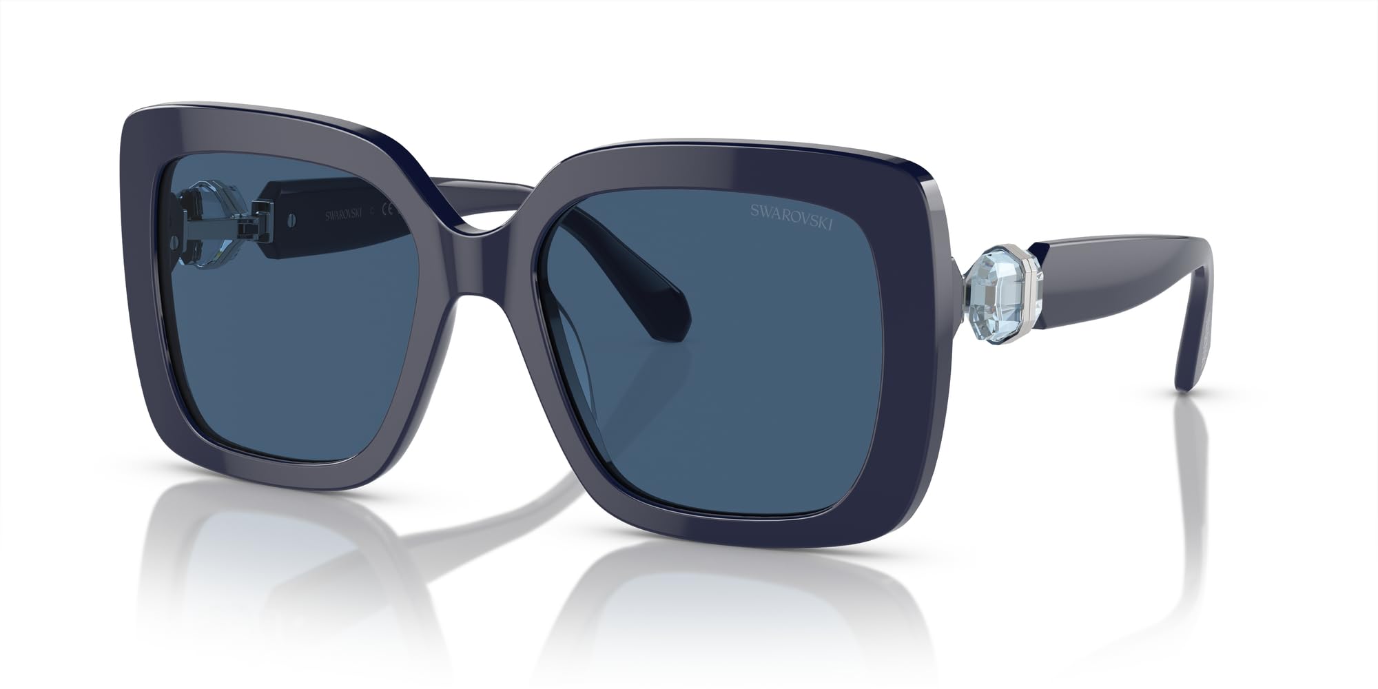Swarovski Women's Sk6001 Square Sunglasses - UV Protection Luxury Fashion Sunglasses for Women | Perfect for Beach, Driving & Outdoor Activities