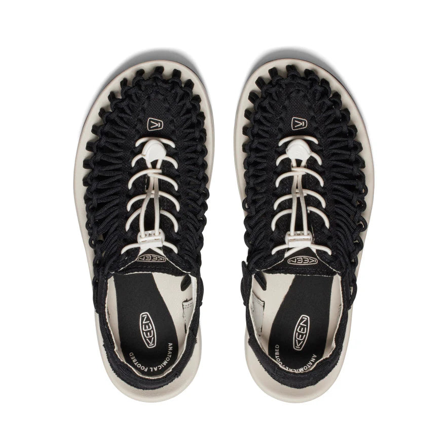Uneek Women's Canvas Shoes - Black/Birch | Comfortable & Stylish Slip-Ons for Casual Wear, Walking & Outdoor Activities